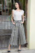 Tabias Pants - Creamsicle Stripe Pistachio
